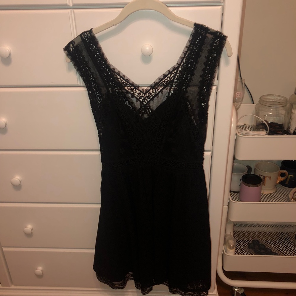 Free People black dress